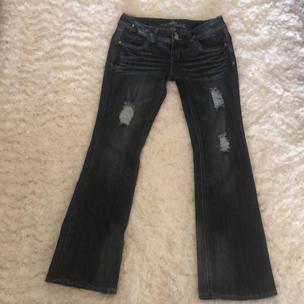 Fit and Flare Jeans